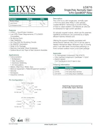 LCA715S Datasheet Cover
