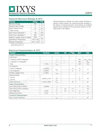 LCB127S Datasheet Pagina 2