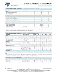 LH1520AAC Datasheet Pagina 2