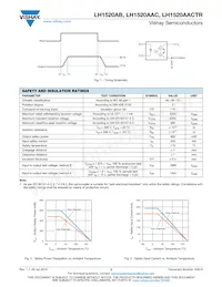 LH1520AAC Datasheet Page 3