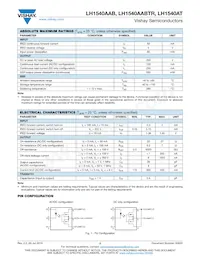 LH1540AT-X016 Datasheet Page 2