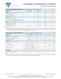 LH1550AAB1TR Datasheet Page 2