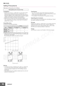 MKS1XTIN-10 AC100數據表 頁面 10