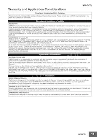 MKS1XTIN-10 AC100 Datasheet Pagina 11