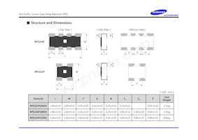 RPS164PJ9R1CS Datasheet Pagina 2