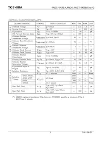 4N26(SHORT Datasheet Pagina 3