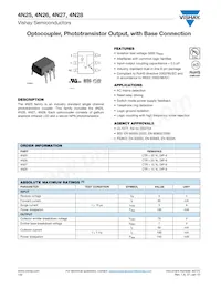 4N28 Datenblatt Cover