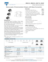 4N35-X019T Datasheet Cover