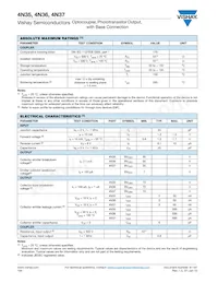 4N36 Datasheet Pagina 2