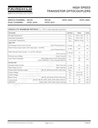 6N136SD Datasheet Pagina 2