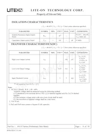 6N137M Datasheet Pagina 9