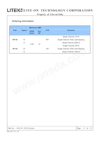 6N138M Datasheet Pagina 2