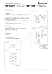 CNC7S101Y Datenblatt Cover