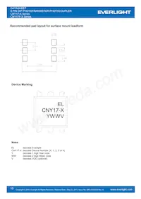 CNY17-1-V Datasheet Pagina 10