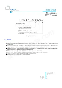 CNY17F-4S-TA1 Datasheet Pagina 17