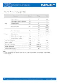 EL817(S)(TB)-VG Datenblatt Seite 2