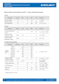 EL817(S)(TB)-VG Datasheet Pagina 3