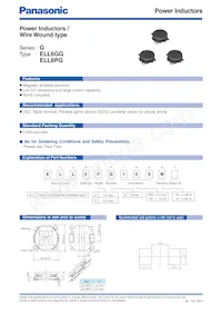 ELL-6GG2R7M Datasheet Copertura