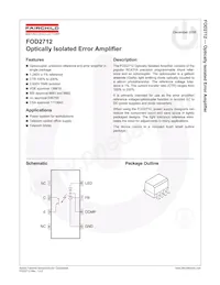 FOD2712 Datenblatt Cover