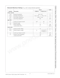 FOD617DW Datasheet Pagina 2