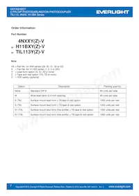 H11B3 Datasheet Pagina 7