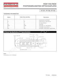 H11G3W Datasheet Page 5