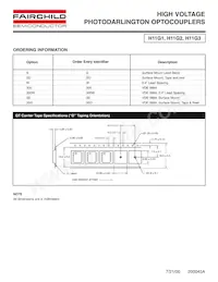 H11G3W Datasheet Pagina 5