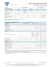 ILQ5-X009T Datasheet Pagina 2