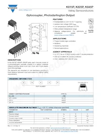 K845P Datenblatt Cover