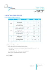 LTV-352T-D數據表 頁面 5
