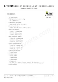 LTV-844S-TA1 Datasheet Cover