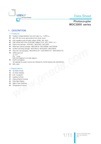 MOC3063M Datasheet Page 2