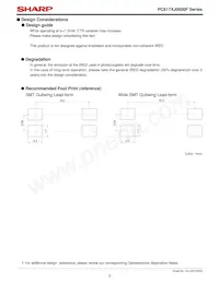 PC817XPJ000F數據表 頁面 9