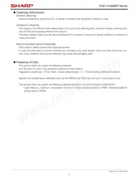 PC817XPJ000F Datasheet Pagina 11