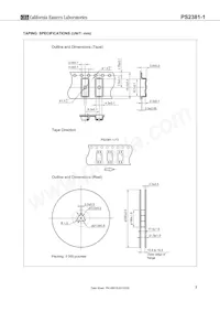 PS2381-1Y-F3-AX Datasheet Pagina 7