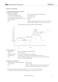 PS2381-1Y-F3-AX Datasheet Pagina 9