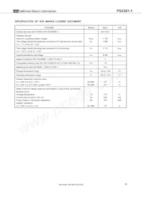 PS2381-1Y-F3-AX Datasheet Pagina 11