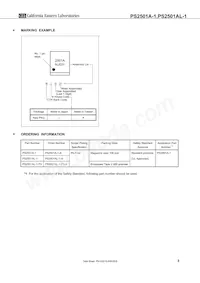 PS2501AL-1-F3-K-A Datasheet Pagina 3