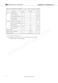 PS2501AL-1-F3-K-A Datenblatt Seite 4