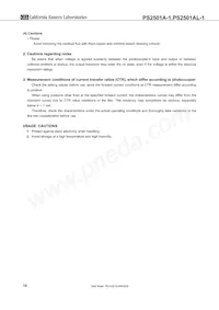 PS2501AL-1-F3-K-A Datasheet Pagina 10