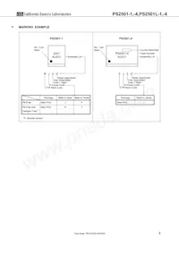 PS2501L-4-E3-A Datasheet Pagina 3