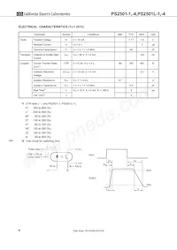 PS2501L-4-E3-A Datasheet Pagina 6