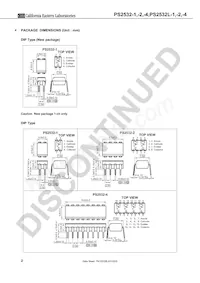 PS2532L-1-V-E3-A Datasheet Page 2