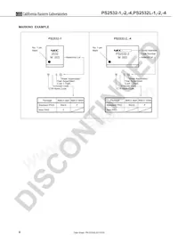 PS2532L-1-V-E3-A Datasheet Pagina 4