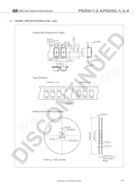 PS2532L-1-V-E3-A Datasheet Pagina 11