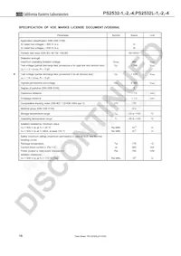 PS2532L-1-V-E3-A Datasheet Page 16