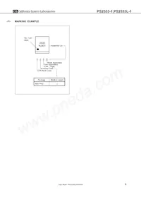 PS2533L-1-F3-A Datasheet Pagina 3