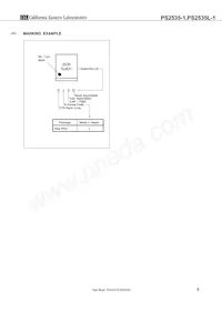 PS2535L-1-F3-A Datasheet Pagina 3