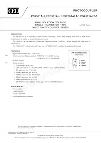 PS2561AL2-1-F3-A Datenblatt Cover