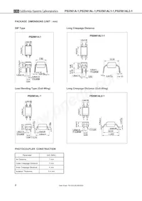 PS2561AL2-1-F3-A Datasheet Page 2